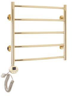 Полотенцесушитель электрический Domoterm Калипсо П5 500x500 EL золото